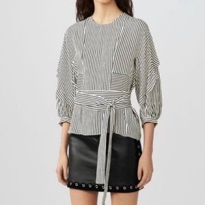 Maje striped blouse